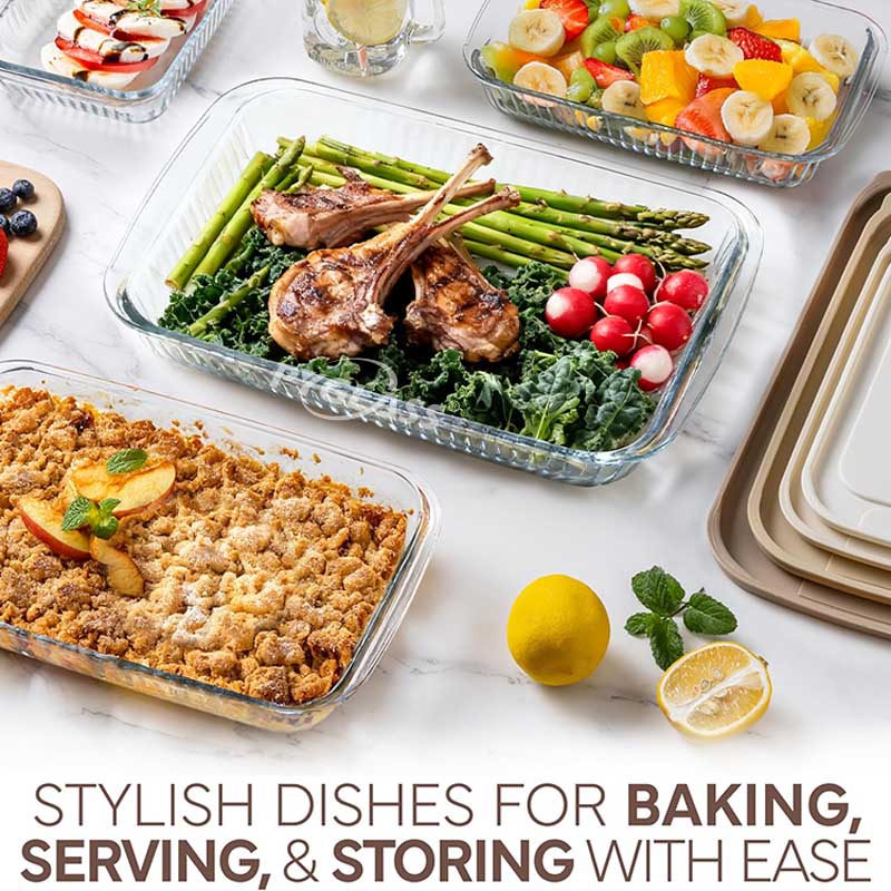 Why High Borosilicate Oven Safe Glass Baking Tray Is a Must-Have for Every Home Baker