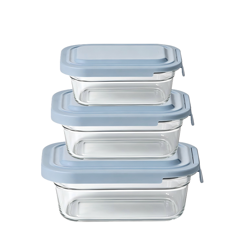 Pyglass Borosilicate Glass Food Storage Container with One-Click Airtight  Lid Best Seller