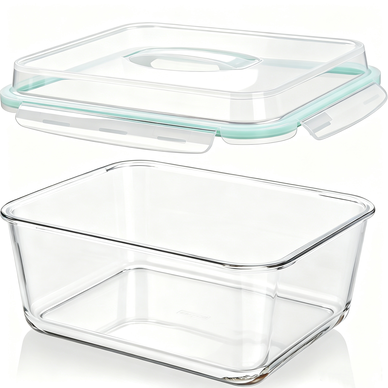 Pyglass Extra Large Glass Food Storage Containers with Lids